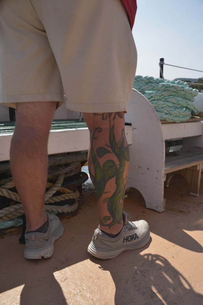 A Cool Tattoo Schooner Margaret Todd Crewman